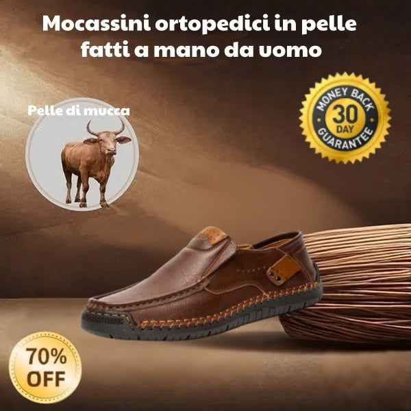 ⏰Sconto del 70% per un periodo limitato: non perdere questa opportunità🔥Scarpe ortopediche impermeabili ed eleganti da uomo👞: migliorano la postura e consentono di camminare e stare in piedi senza dolore