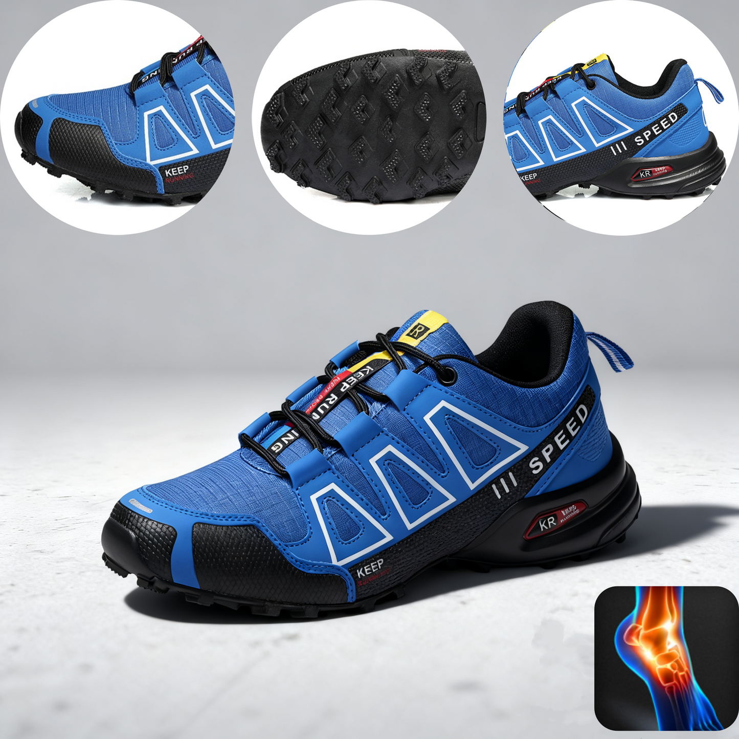 Scarpe ortopediche unisex CHARHAL® | Scarpe sportive comode e traspiranti di alta qualità | Design ergonomico per alleviare il dolore alla schiena, alle articolazioni e ai piedi | Sconto del 50% per un periodo limitato, fino a esaurimento scorte