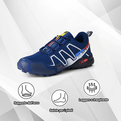 (🔥Sconto del 50% oggi - acquista ora!)Luymen Scarpe da trekking sportive alla moda per la corsa all'aperto - anti-collisione e resistenti all'usura ergonomiche！