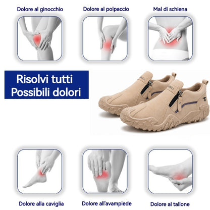 ⏰Sconto del 50% per un periodo limitato: non perdere questa opportunità🔥Scarpe ortopediche impermeabili ed eleganti da uomo👞: migliorano la postura e consentono di camminare e stare in piedi senza dolore