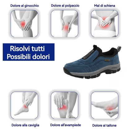 🔥Ultimo giorno! Sconto del 50%!⏰Scarpe ortopediche da uomo di lusso dal design ergonomico✅ Morbide, comode e con un supporto eccellente🦶 - Allevia efficacemente il dolore ai piedi