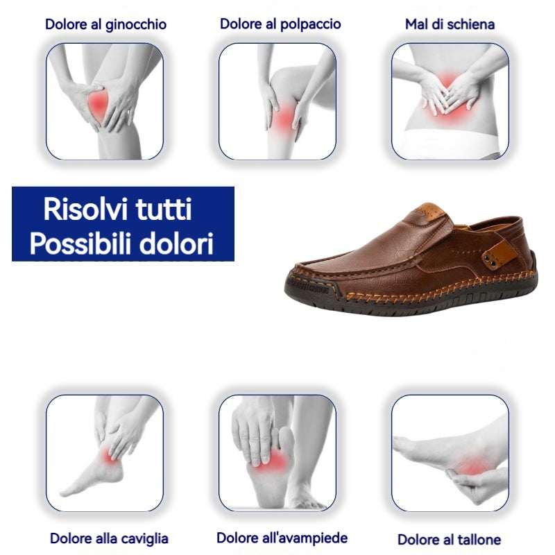 ⏰Sconto del 70% per un periodo limitato: non perdere questa opportunità🔥Scarpe ortopediche impermeabili ed eleganti da uomo👞: migliorano la postura e consentono di camminare e stare in piedi senza dolore