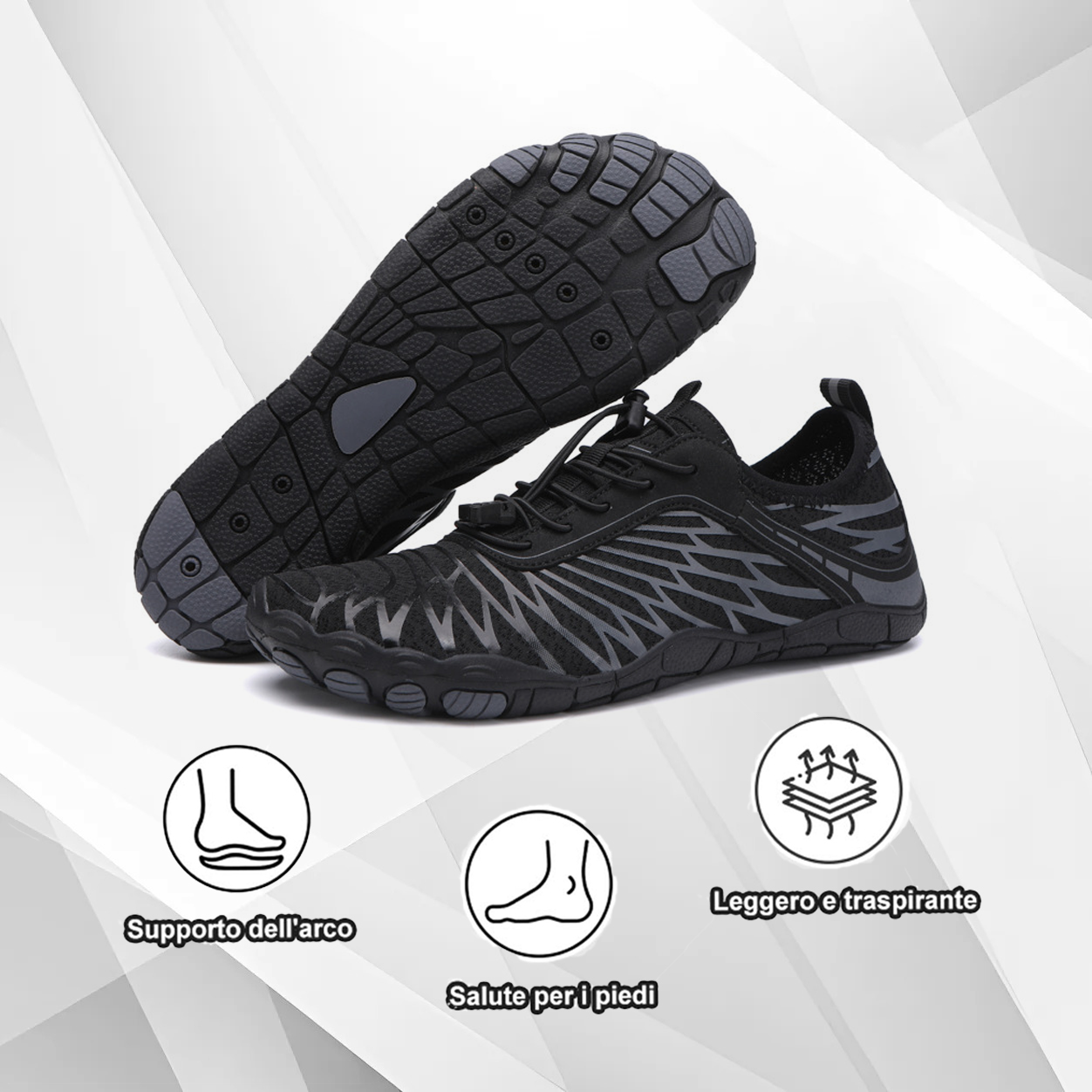 Scarpe ortopediche unisex DEVENP | Scarpe sportive leggere, comode e traspiranti | Progettate ergonomicamente per alleviare il dolore alla schiena, alle articolazioni e ai piedi | Sconto del 50% per un periodo limitato, fino a esaurimento scorte