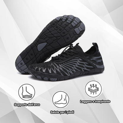 Scarpe ortopediche unisex DEVENP | Scarpe sportive leggere, comode e traspiranti | Progettate ergonomicamente per alleviare il dolore alla schiena, alle articolazioni e ai piedi | Sconto del 50% per un periodo limitato, fino a esaurimento scorte