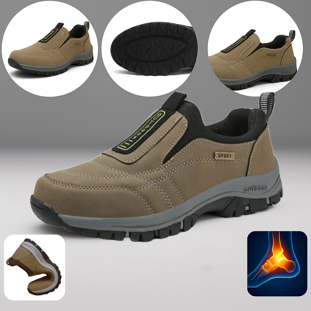 🔥Ultimo giorno! Sconto del 50%!⏰Scarpe ortopediche da uomo di lusso dal design ergonomico✅ Morbide, comode e con un supporto eccellente🦶 - Allevia efficacemente il dolore ai piedi