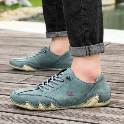 DEVENP® - Scarpe ortopediche ergonomiche in pelle, impermeabili, alleviano il dolore ai piedi - unisex