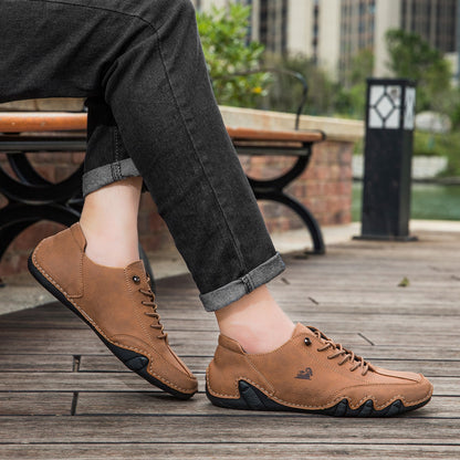 DEVENP® - Scarpe ortopediche ergonomiche in pelle, impermeabili, alleviano il dolore ai piedi - unisex