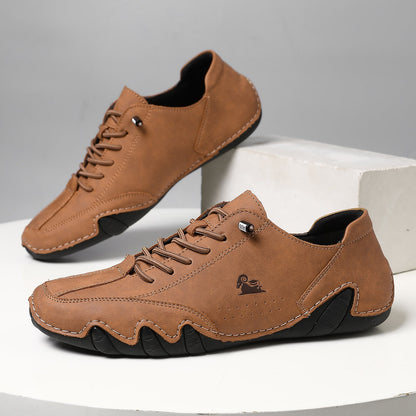 DEVENP® - Scarpe ortopediche ergonomiche in pelle, impermeabili, alleviano il dolore ai piedi - unisex