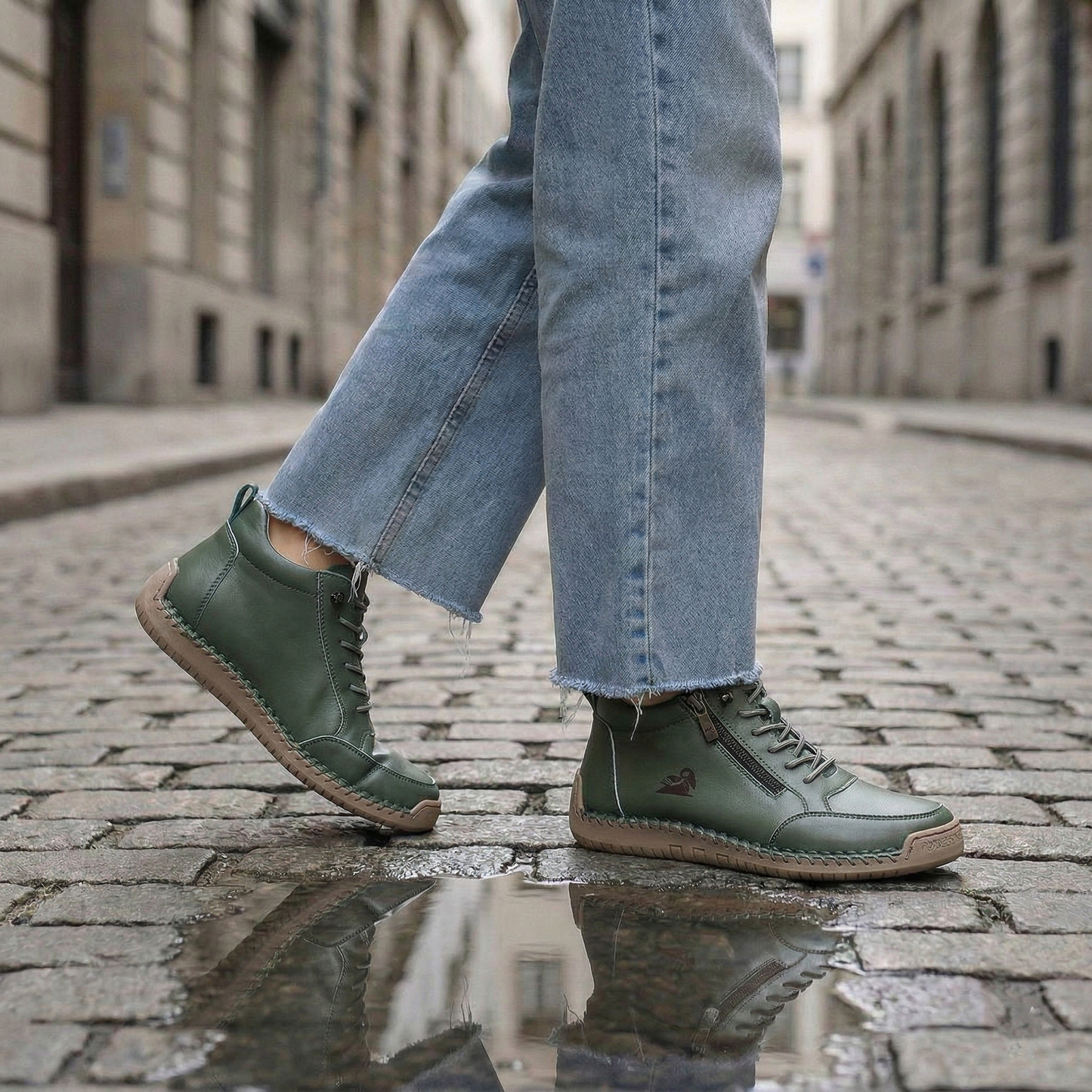 🔥Approfitta del 50% di Sconto oggi! 👞Cammina Senza Dolore: Scarpe Ortopediche in Vera Pelle di Vitello-Supporto dell'arco plantare, impermeabili e antiscivolo.