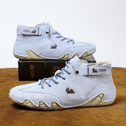Scarpe ortopediche unisex DEVENP | Scarpe in pelle impermeabili e antiscivolo | Design ergonomico per alleviare il dolore alla schiena, alle articolazioni e ai piedi | Sconto del 50% per un periodo limitato, fino a esaurimento scorte