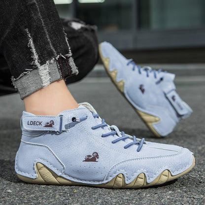 Scarpe ortopediche unisex DEVENP | Scarpe in pelle impermeabili e antiscivolo | Design ergonomico per alleviare il dolore alla schiena, alle articolazioni e ai piedi | Sconto del 50% per un periodo limitato, fino a esaurimento scorte