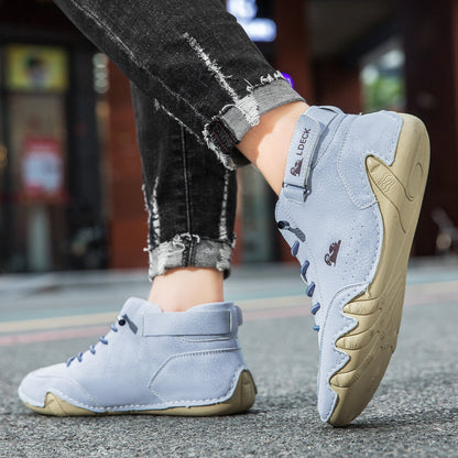 Scarpe ortopediche unisex DEVENP | Scarpe in pelle impermeabili e antiscivolo | Design ergonomico per alleviare il dolore alla schiena, alle articolazioni e ai piedi | Sconto del 50% per un periodo limitato, fino a esaurimento scorte