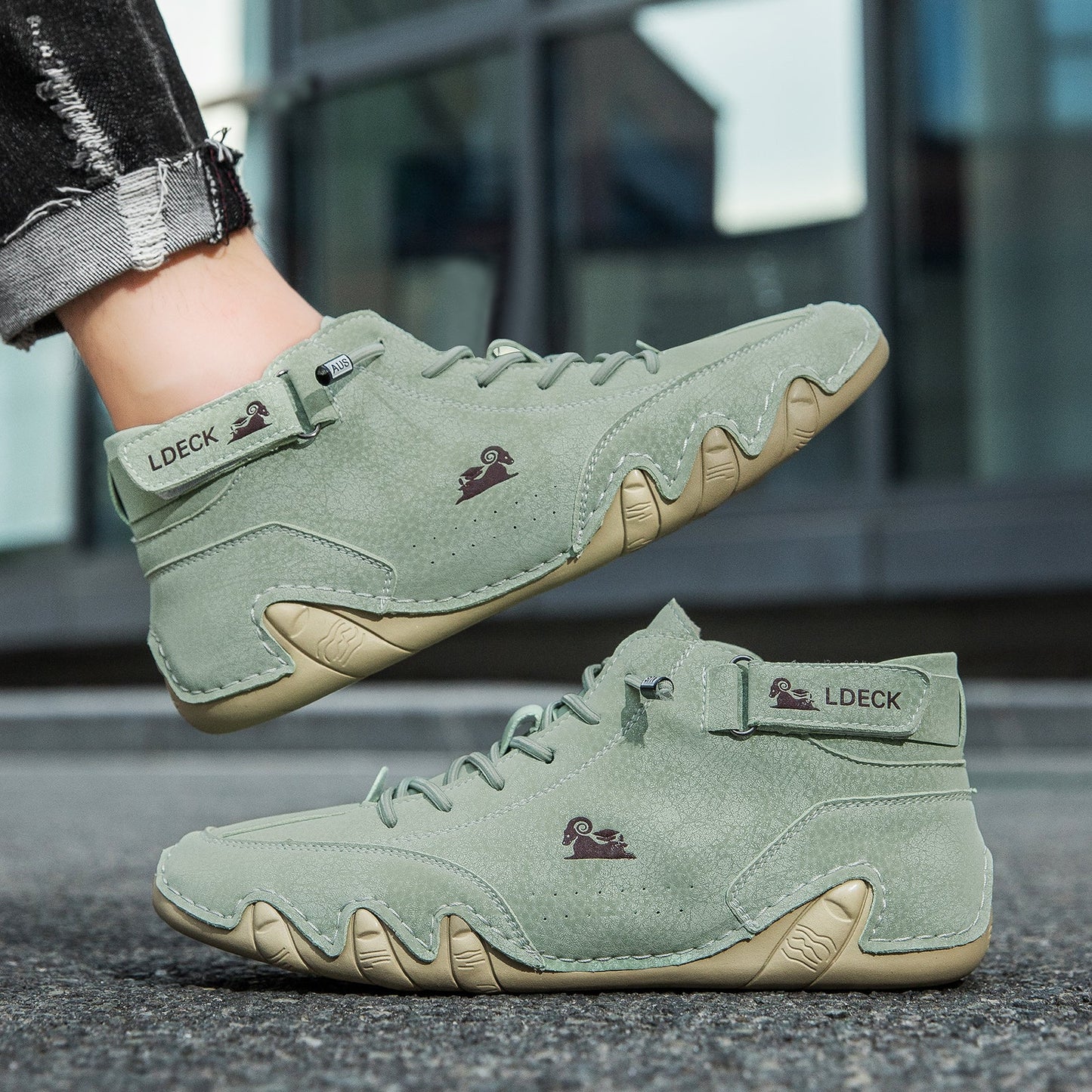 Scarpe ortopediche unisex DEVENP | Scarpe in pelle impermeabili e antiscivolo | Design ergonomico per alleviare il dolore alla schiena, alle articolazioni e ai piedi | Sconto del 50% per un periodo limitato, fino a esaurimento scorte