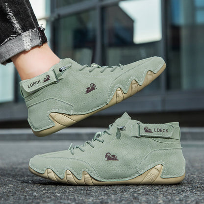 Scarpe ortopediche unisex DEVENP | Scarpe in pelle impermeabili e antiscivolo | Design ergonomico per alleviare il dolore alla schiena, alle articolazioni e ai piedi | Sconto del 50% per un periodo limitato, fino a esaurimento scorte