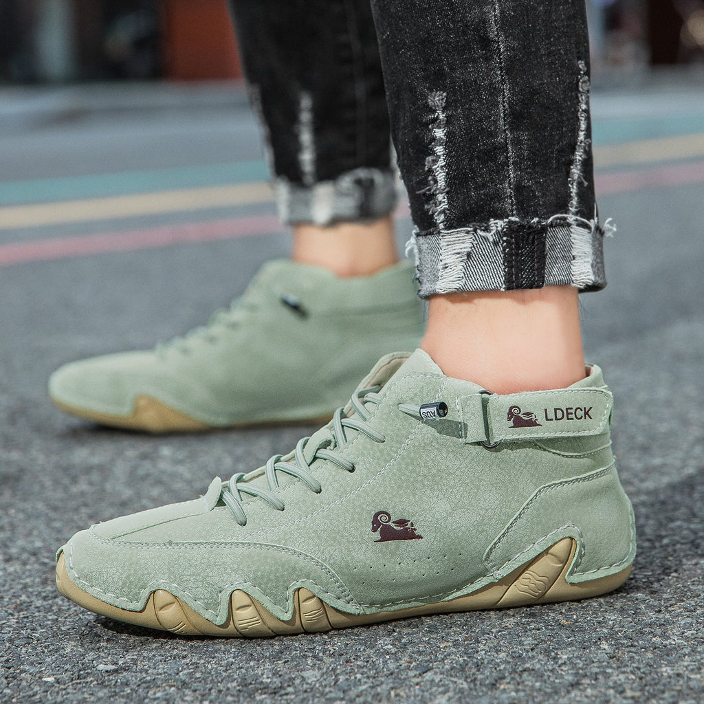 Scarpe ortopediche unisex DEVENP | Scarpe in pelle impermeabili e antiscivolo | Design ergonomico per alleviare il dolore alla schiena, alle articolazioni e ai piedi | Sconto del 50% per un periodo limitato, fino a esaurimento scorte