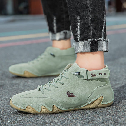 Scarpe ortopediche unisex DEVENP | Scarpe in pelle impermeabili e antiscivolo | Design ergonomico per alleviare il dolore alla schiena, alle articolazioni e ai piedi | Sconto del 50% per un periodo limitato, fino a esaurimento scorte