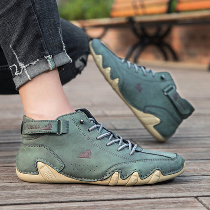 Scarpe ortopediche unisex DEVENP | Scarpe in pelle impermeabili e antiscivolo | Design ergonomico per alleviare il dolore alla schiena, alle articolazioni e ai piedi | Sconto del 50% per un periodo limitato, fino a esaurimento scorte