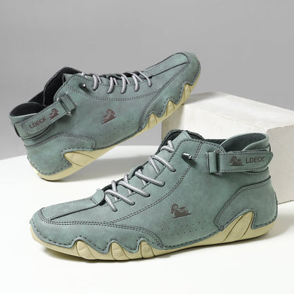 Scarpe ortopediche unisex DEVENP | Scarpe in pelle impermeabili e antiscivolo | Design ergonomico per alleviare il dolore alla schiena, alle articolazioni e ai piedi | Sconto del 50% per un periodo limitato, fino a esaurimento scorte