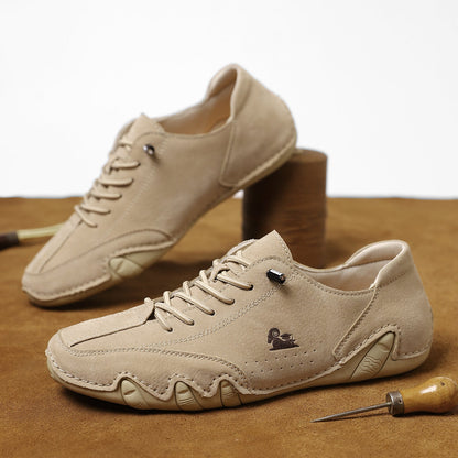 DEVENP® - Scarpe ortopediche ergonomiche in pelle, impermeabili, alleviano il dolore ai piedi - unisex