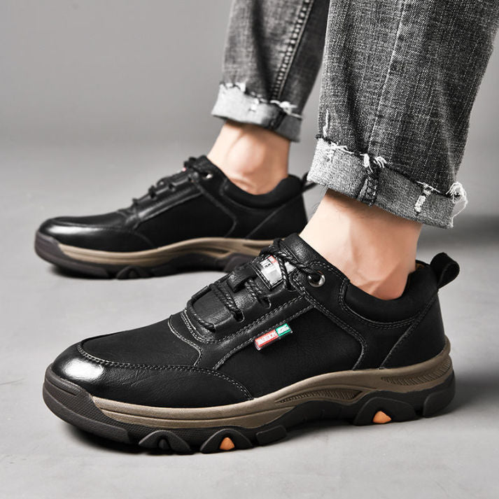 (🔥Sconto del 50% oggi - non lasciartelo sfuggire!) - Scarpe in pelle di vitello morbide e comode - Supporto plantare per alleviare il dolore, impermeabili e antiscivolo (disponibili anche in versione peluche🔥)