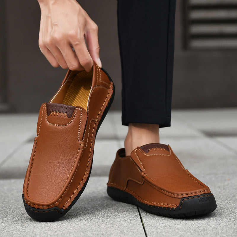 (🔥Sconto del 50% oggi - acquista ora!) Mocassini slip-on eleganti e di qualità premium👞 - progettati ergonomicamente per alleviare il dolore, resistenti e antiscivolo!