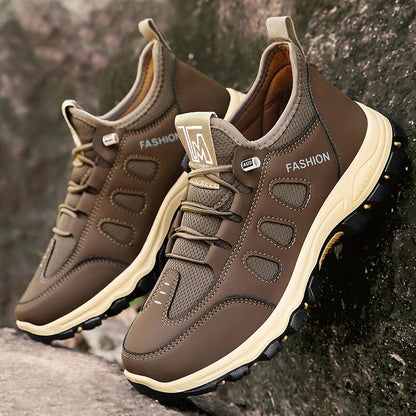 Scarpe ortopediche unisex DEVENP | Sneakers in vera pelle morbide e comode | Design ergonomico per alleviare il fastidio a schiena, articolazioni e piedi | Sconto del 50% a tempo limitato, fino a esaurimento scorte