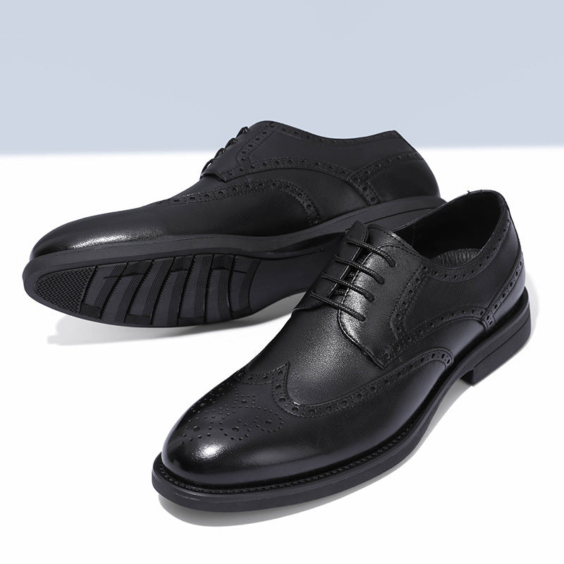 Scarpe ortopediche da uomo DEVENP | Scarpe in vera pelle comode e di alta qualità | Design ergonomico per alleviare il disagio alla schiena, alle articolazioni e ai piedi | Sconto del 50% per un periodo limitato, fino a esaurimento scorte