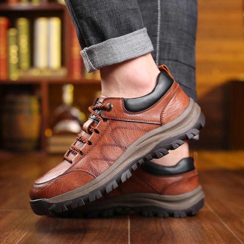 Scarpe ortopediche unisex DEVENP | Scarpe in pelle di vitello morbide, comode e leggere | Design ergonomico per alleviare il dolore alla schiena, alle articolazioni e ai piedi | Sconto del 50% per un periodo limitato, fino a esaurimento scorte