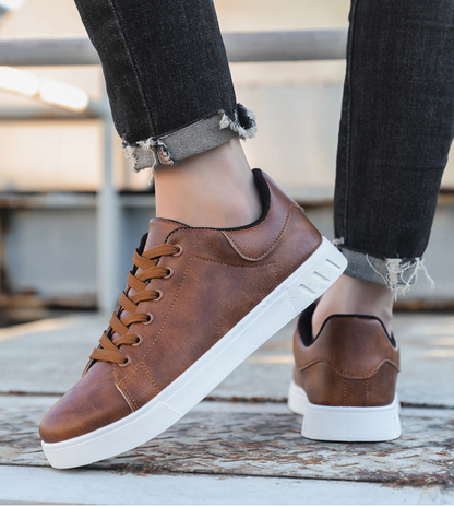 (🔥Sconto del 50% oggi - non lasciartelo sfuggire) - Una selezione di scarpe in pelle minimaliste - impermeabili e antiscivolo (che offrono supporto, durata e comfort)