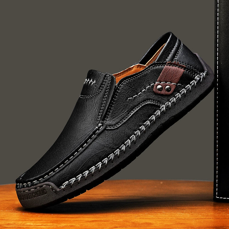 (🔥Sconto del 50% oggi - acquista ora!) Mocassini slip-on eleganti e di qualità premium👞 - progettati ergonomicamente per alleviare il dolore, resistenti e antiscivolo!