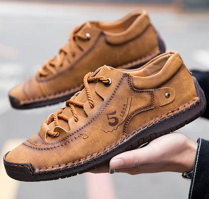 Scarpe ortopediche unisex DEVENP | Scarpe casual in vera pelle cucite a mano | Progettate ergonomicamente per alleviare il dolore alla schiena, alle articolazioni e ai piedi | Sconto del 50% per un periodo limitato, fino a esaurimento scorte