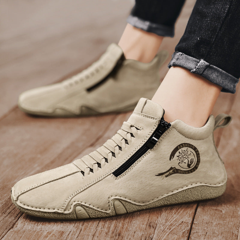 ⏰Sconto del 30% oggi, non lasciartelo sfuggire! 🔥 Scarpe ortopediche da uomo, realizzate a mano in vera pelle 🐂 Impermeabili e antiscivolo ✅ Supporto dell'arco plantare per un comfort che dura tutto il giorno