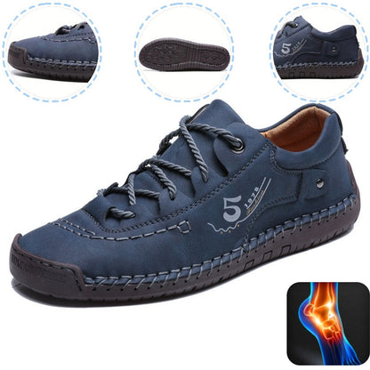 Scarpe ortopediche unisex DEVENP | Scarpe casual in vera pelle cucite a mano | Progettate ergonomicamente per alleviare il dolore alla schiena, alle articolazioni e ai piedi | Sconto del 50% per un periodo limitato, fino a esaurimento scorte