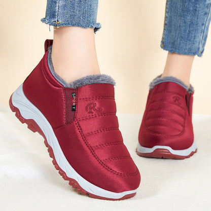 Scarpe ortopediche da donna DEVENP | Scarpe invernali con morbida fodera in lana | Design ergonomico per alleviare il dolore alla schiena, alle articolazioni e ai piedi | Sconto del 50% per un periodo limitato, fino a esaurimento scorte
