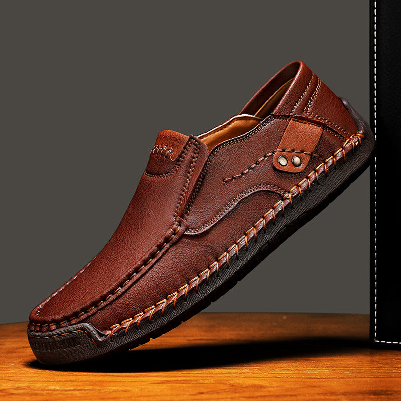 (🔥Sconto del 50% oggi - acquista ora!) Mocassini slip-on eleganti e di qualità premium👞 - progettati ergonomicamente per alleviare il dolore, resistenti e antiscivolo!