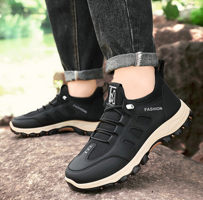 Scarpe ortopediche unisex DEVENP | Sneakers in vera pelle morbide e comode | Design ergonomico per alleviare il fastidio a schiena, articolazioni e piedi | Sconto del 50% a tempo limitato, fino a esaurimento scorte