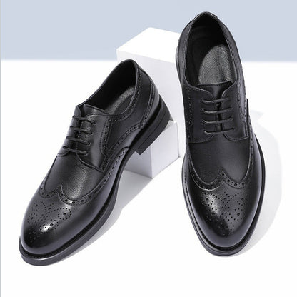 Scarpe ortopediche da uomo DEVENP | Scarpe in vera pelle comode e di alta qualità | Design ergonomico per alleviare il disagio alla schiena, alle articolazioni e ai piedi | Sconto del 50% per un periodo limitato, fino a esaurimento scorte