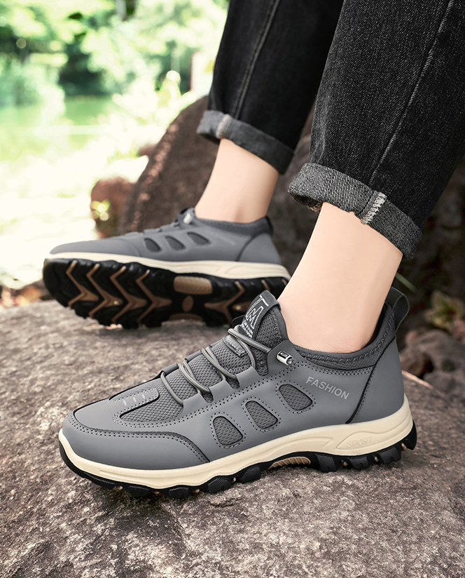 Scarpe ortopediche unisex DEVENP | Sneakers in vera pelle morbide e comode | Design ergonomico per alleviare il fastidio a schiena, articolazioni e piedi | Sconto del 50% a tempo limitato, fino a esaurimento scorte