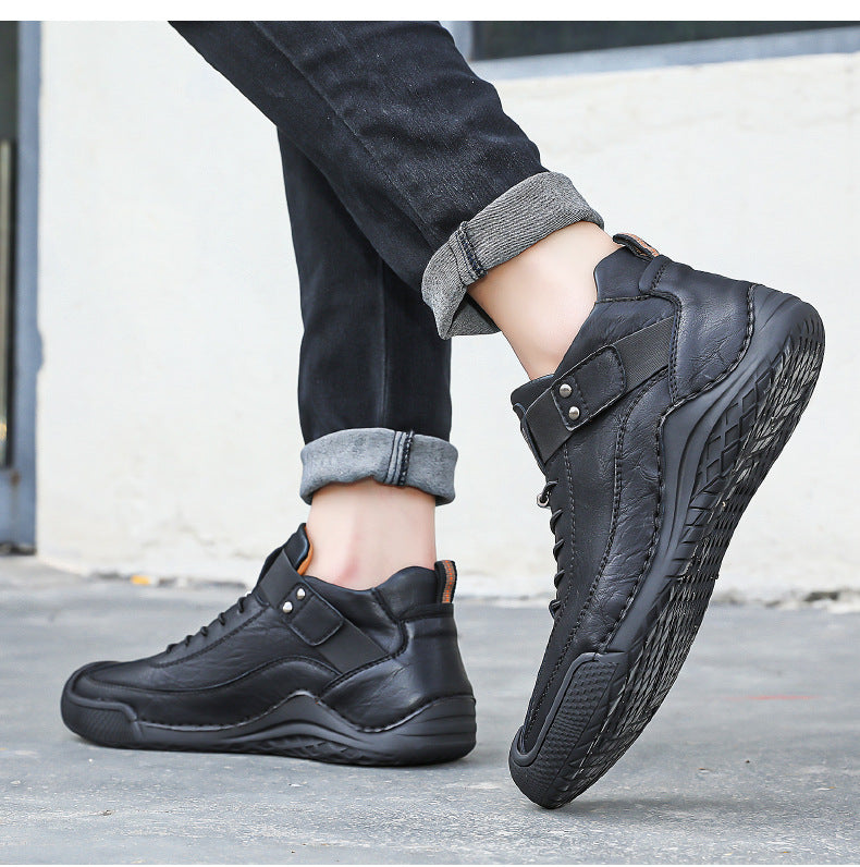 (🔥Sconto del 50% oggi - Non lasciartelo sfuggire!) - 🐂Scarpe comode ed eleganti in pelle di vitello 👞(antiscivolo, supporto plantare per alleviare il dolore)