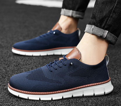 🔥 -50% Solo Oggi ⏰ Mocassini Sportivi Traspiranti in Tessuto Intrecciato! Leggere, versatili e perfette per dire addio al dolore ai piedi.