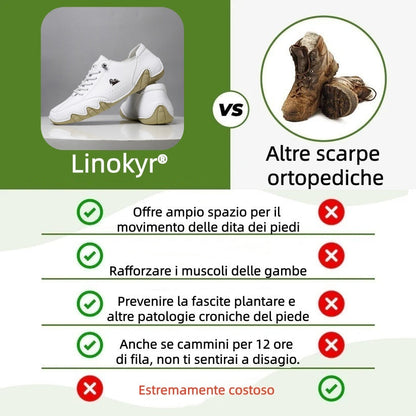 DEVENP® - Scarpe ortopediche ergonomiche in pelle, impermeabili, alleviano il dolore ai piedi - unisex
