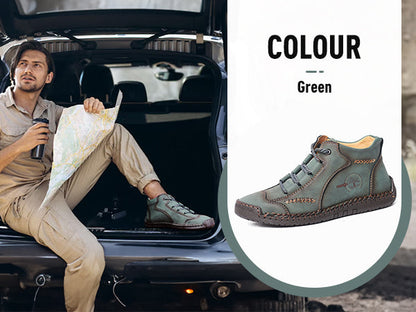 Scarpe ortopediche unisex DEVENP | Scarpe in pelle di vitello di prima qualità cucite a mano | Design ergonomico per alleviare il dolore alla schiena, alle articolazioni e ai piedi | Sconto del 50% per un periodo limitato, fino a esaurimento scorte
