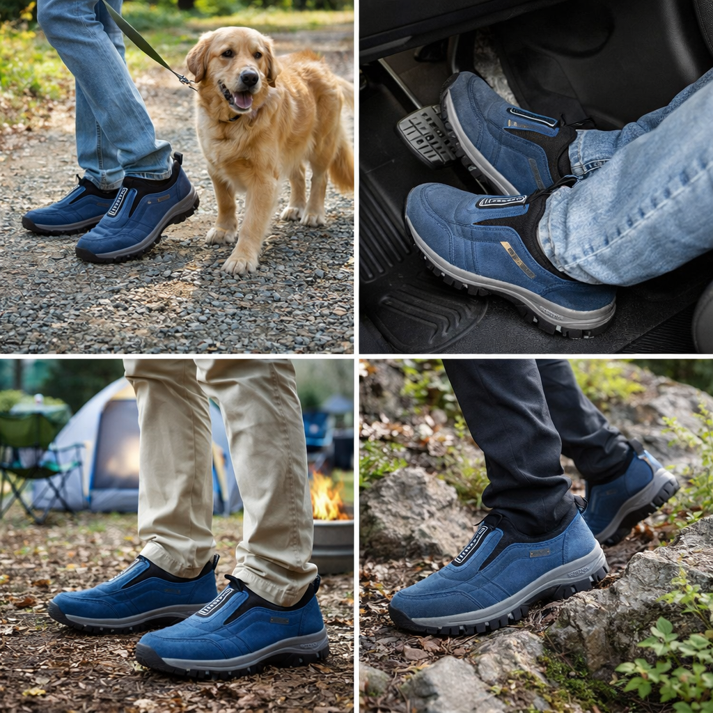 🔥Ultimo giorno! Sconto del 50%!⏰Scarpe ortopediche da uomo di lusso dal design ergonomico✅ Morbide, comode e con un supporto eccellente🦶 - Allevia efficacemente il dolore ai piedi