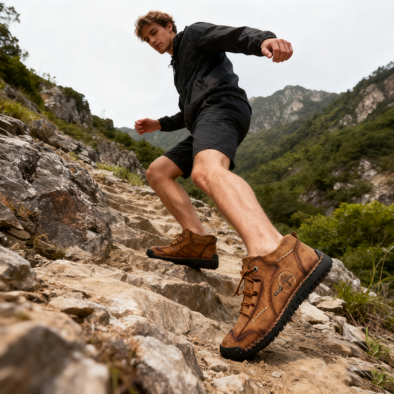 Scarpe ortopediche unisex DEVENP | Scarpe in pelle di vitello di prima qualità cucite a mano | Design ergonomico per alleviare il dolore alla schiena, alle articolazioni e ai piedi | Sconto del 50% per un periodo limitato, fino a esaurimento scorte