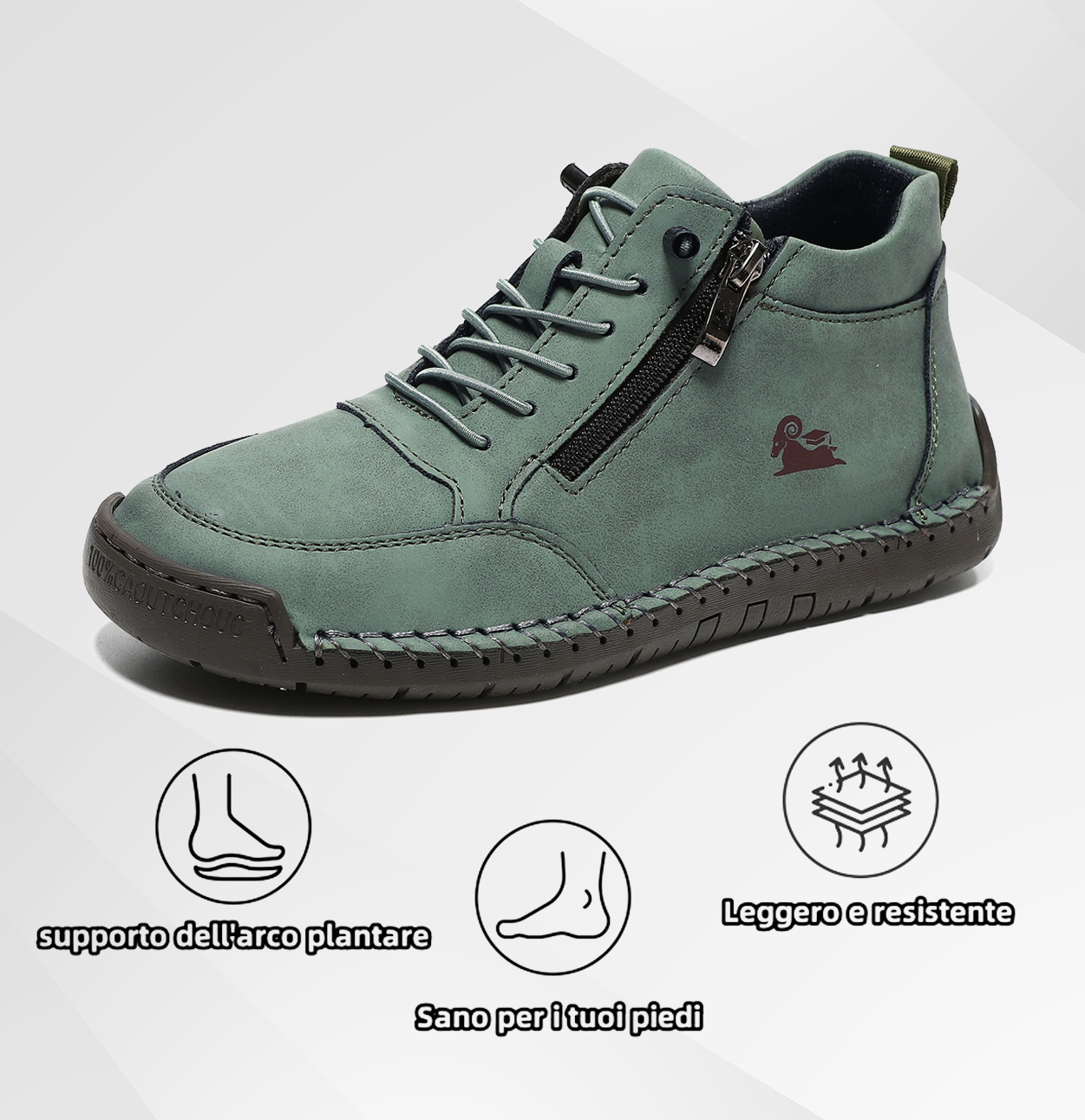 🔥Approfitta del 50% di Sconto oggi! 👞Cammina Senza Dolore: Scarpe Ortopediche in Vera Pelle di Vitello-Supporto dell'arco plantare, impermeabili e antiscivolo.