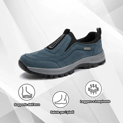 Scarpe ortopediche unisex DEVENP | Scarpe casual leggere, comode e traspiranti | Progettate ergonomicamente per alleviare il dolore alla schiena, alle articolazioni e ai piedi | Sconto del 50% per un periodo limitato, fino a esaurimento scorte