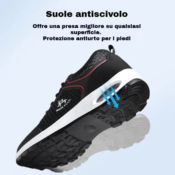 Scarpe ortopediche unisex DEVENP | Scarpe sportive morbide, comode e traspiranti | Progettate ergonomicamente per alleviare il dolore alla schiena, alle articolazioni e ai piedi | Sconto del 50% per un periodo limitato, fino a esaurimento scorte