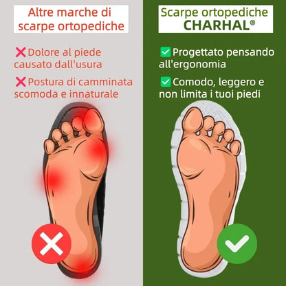 CHARHAL® | Sconto del 50% oggi - Non lasciartelo sfuggire! Scarpe ortopediche dal design ergonomico - morbide e comode ✅ (supporto dell'arco plantare, supporto per la camminata)