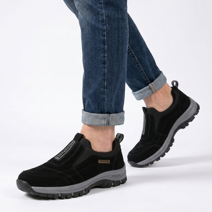 🔥 Sconto del 50% - Non perdertelo! 🦶 Scarpe Outdoor luymen da Uomo | Supporto Avanzato dell'Arco Plantare, Camoscio Antiscivolo e Comfort Totale