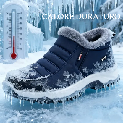 Scarpe ortopediche da donna DEVENP | Scarpe invernali con morbida fodera in lana | Design ergonomico per alleviare il dolore alla schiena, alle articolazioni e ai piedi | Sconto del 50% per un periodo limitato, fino a esaurimento scorte